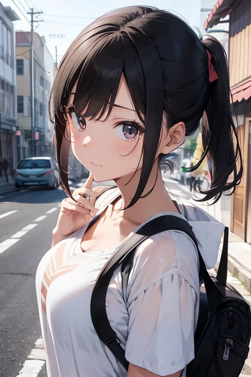 Please draw a woman with a soft atmosphere in anime style suitable for a YouTube icon.。