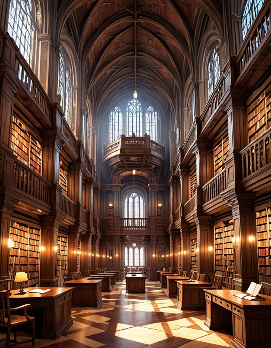 Libraries from the world of fantasy