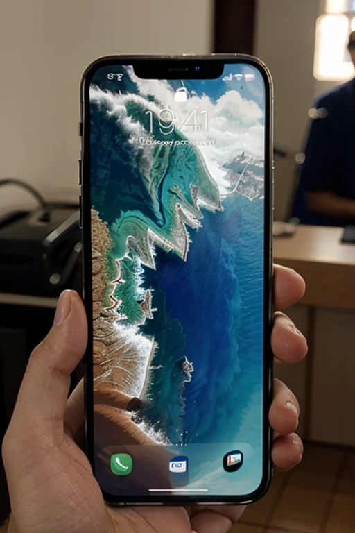 imagem de um iphone 15 pro