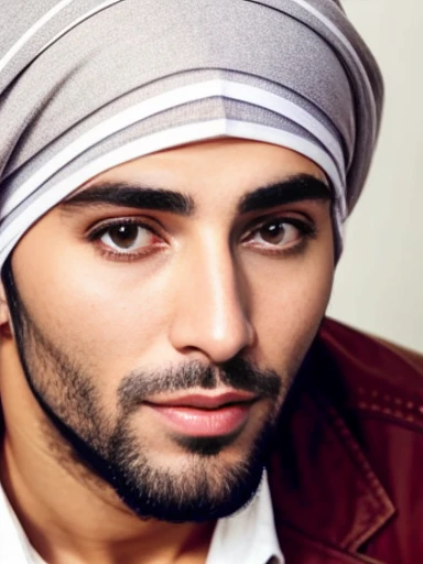 Lebanese man, focus on face.