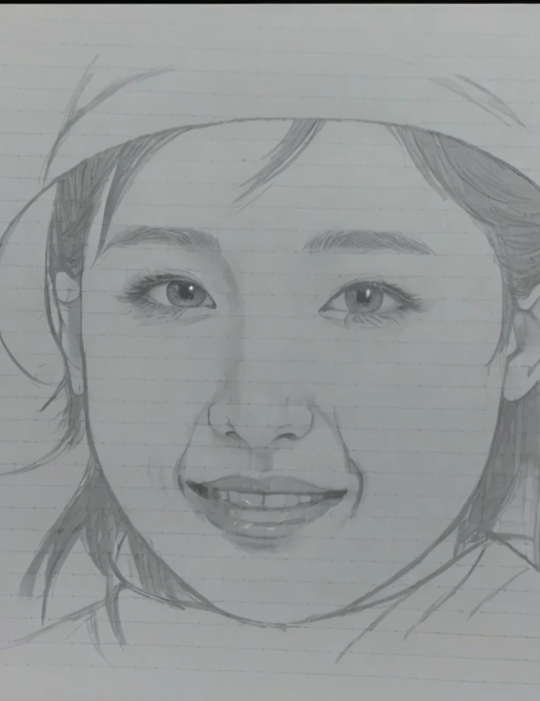 Japanese women、11. Expressing a smiling expression、Make sure the pupils and whites of the eyes are clear。more、more、more、Emphasise double eyelidoremore、Create a beautiful color photo-like image。鼻から口元にかけてmore、more、A strong smile with accentuated nasolabial folds. Accentuate nasolabial folds.。Create cute dimples on both sides