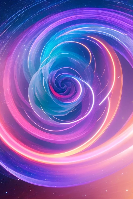 Rose in galaxy, blue trails of light spiral out, blooming eternally, highlights, sparkles, dust, detailed, artstation, spatially aware, central focus, sharp focus