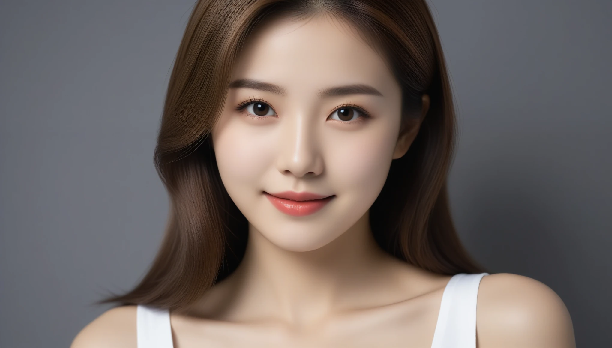 8k, 超High resolution, highest quality, masterpiece, Surreal, photograph, 1 girl, (16 years old:1.3), pretty girl, Cute Face, Beautiful eyes in every detail, finelydetailedに,masterpiece,Japan Female Announcer,短い髪と白いシャツを着た女性がphotographのポーズをとる,Tabletop、highest quality、Genuine、非常にdetailed、finely、High resolution、8k wallpaper、One beautiful woman、、、light brown disheveled hair、Wearing a business suit、Sharp focus、Perfect dynamic composition、Beautiful and detailed、Thin Hair、Detailed Genuine skin texture、smile、Model Body Type、Tokyo in the Morning、 Sexy pose、See through 、Looking at the audience、beauty,Long neck、Laugh a little、Please close your mouth and laugh、(((Ideal body type))),A-cup small breasts :2,、Portraiture:2、Perfect Anatomy、鮮明なdetailed、detailed、Surreal、Light and shadow,Strong light,Fashion magazine cover,Thin lips