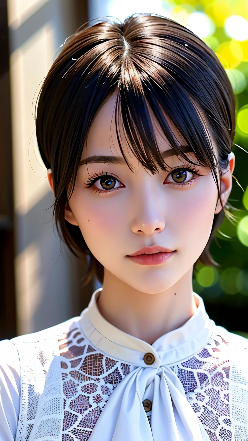 masterpiece, 最high quality, Ultra-high resolution, (Realistic:1.4), Beautiful face in every detail, high qualityの衣類, Amazing European Women, very cute, Portraiture, 肌が柔らかくてPerfect Face、Perfect Face, Shoot your hair, 8K resolution,Super Realistic,Very detailed,high quality, A broad perspective