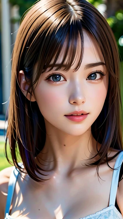 masterpiece, 最high quality, Ultra-high resolution, (Realistic:1.4), Beautiful face in every detail, high qualityの衣類, Amazing European Women, very cute, Portraiture, 肌が柔らかくてPerfect Face、Perfect Face, Shoot your hair, 8K resolution,Super Realistic,Very detailed,high quality, A broad perspective