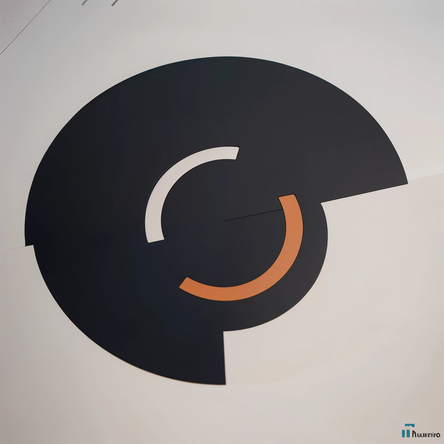 Crear un logo circular 2D, con el color de fondo lila plano, con el nombre alrededor de HaruMakers, y en el interior contenga las letras H,M,K con letras negras