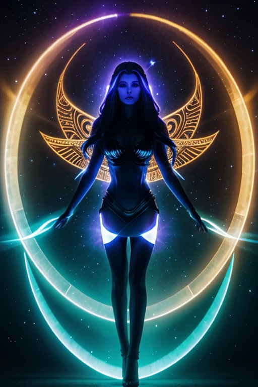 Alien goddess of light