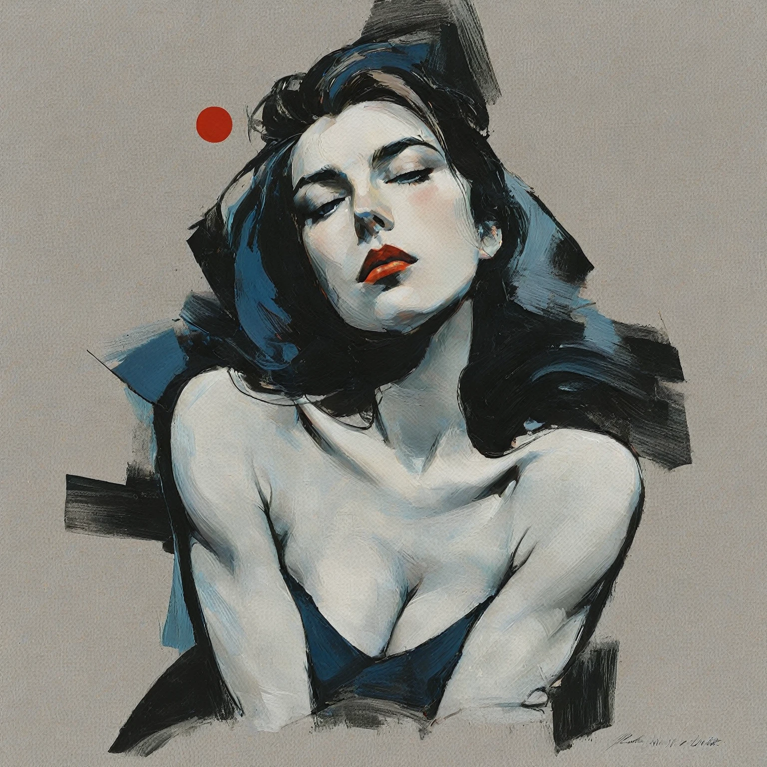 chiaroscuro technique on sensual illustration of an arafed man in white underwear, sexy masculine, diego fazio, male model, by Ludovit Fulla, model with attractive body, inspired by Ludovit Fulla, mid-shot of a hunky, the model draped in flowing, thick oil painting by Harumi Hironaka, extremely soft colors, vibrant, highly detailed, malcolm liepke painting, oil on canvas, high contrast, dramatic, refined, tonal, Create high contrast between light and shadow fire around, there is a red circle on a blue and red square, inspired by Bauhaus, in a shapes background, brown red blue, circle forms, red blue, by Leon Polk Smith, memphis abstract minimal art, graphic shapes, minimal art, blue and red, minimal art style, bauhaus art, inspired by El Lissitzky, bold simple shapes
