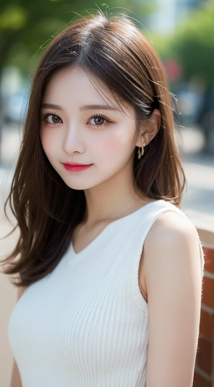 Tabletop, highest quality, figure, Super detailed, In detail, High resolution, 8k wallpaper, Perfect dynamic composition, Beautiful fine details, Summer clothes,Medium Hair,,Natural color lip, Home、20-year-old girl、cute、Give the camera a sexy look,Ecstatic face,Blur the background