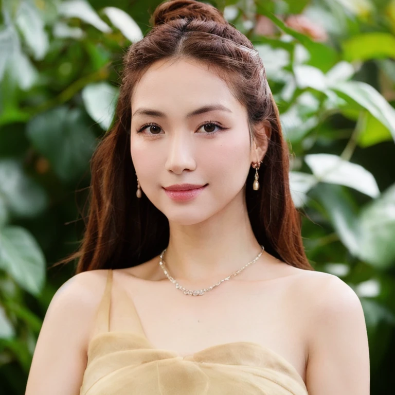 (realistic、masterpiece、Best Quality、8K、highres、high resolution:1.3)、1 girl、pale white skin、looking at viewers、super fine face and eyes、upper body、