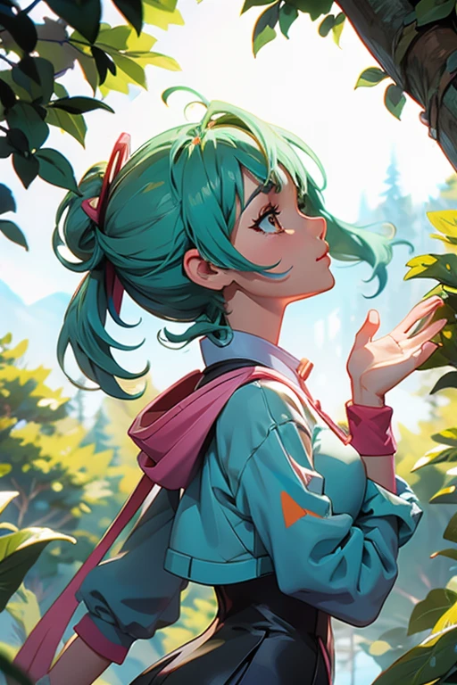 may anime pokemon en un bosque