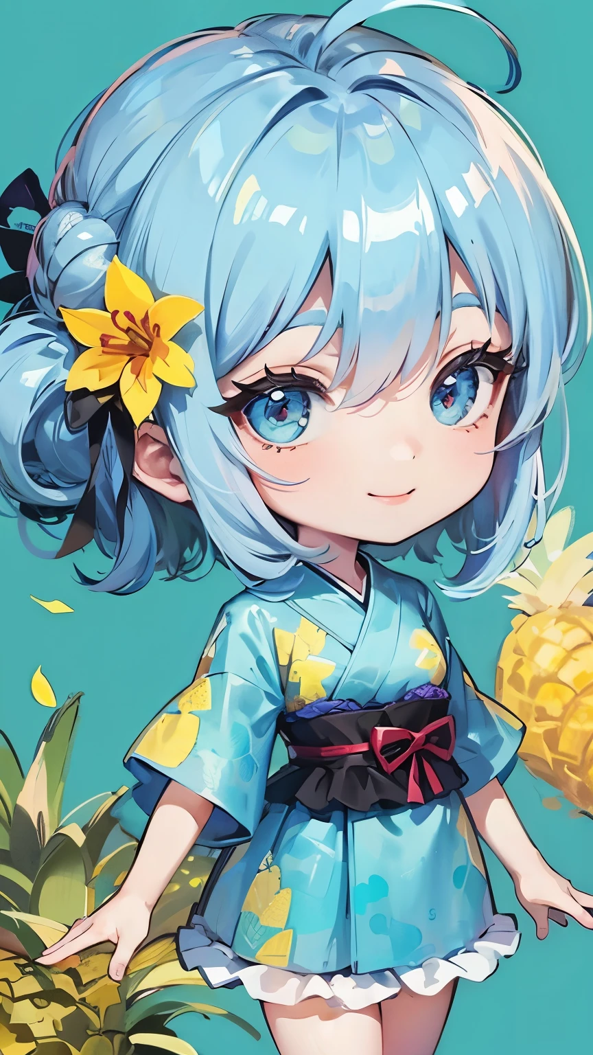 Masterpiece、Fresh pineapple、smile、Big Breasts