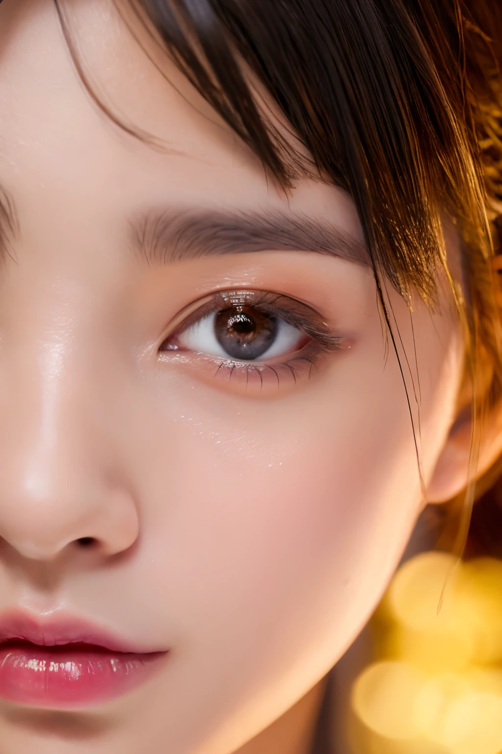 Realistic japanese beauty, girl, 8k, A sidelong glance:1.4、Face close-up:1.3、RAW Photos, highest quality, masterpiece,Realistic, photo-Realistic,clear (concentrate:1.1),Professional Lighting, Beautiful Face, highest quality,Ultra-high resolution