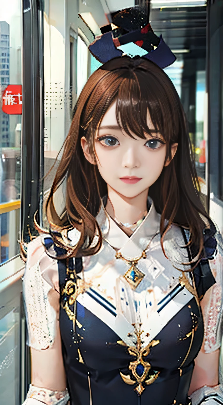 highest quality, masterpiece, One woman、 whole body, Very delicate and beautiful woman, 8K Wallpaper, Beautiful fine details, Beautiful sparkle, Cinematic lighting、27 years old、Idol、sexy、Colorful costumes、Red Line、Tall beauty、Sadistic