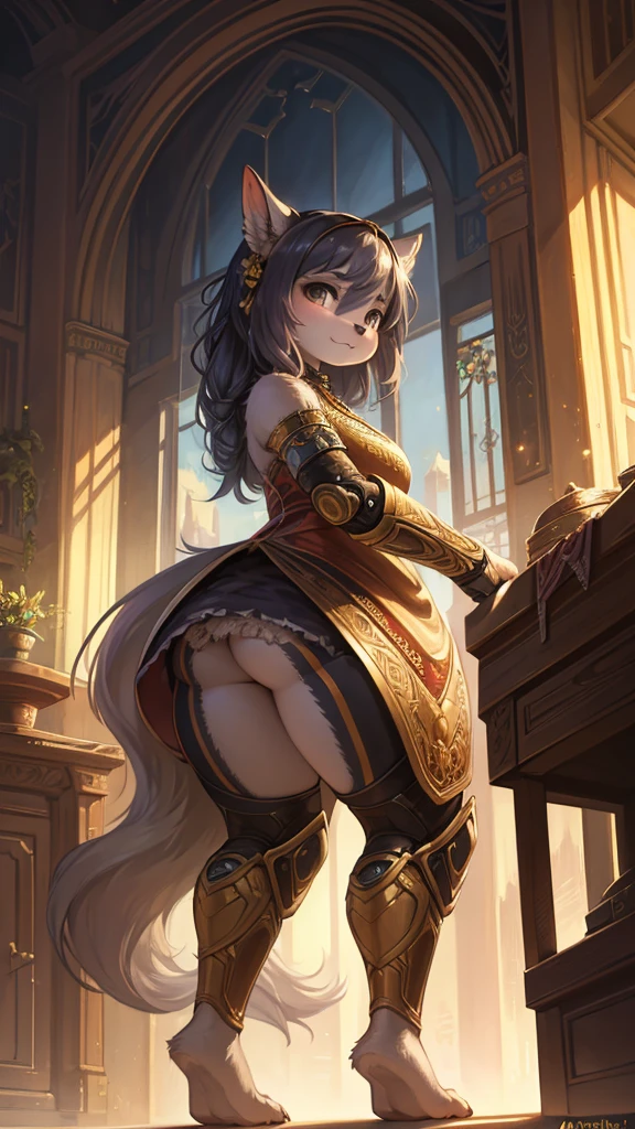 Unrealistic Perspective , dynamic angle , dynamic model action , realistic hairy fur , round face , moist round eyes , Swollen cheeks , hair ties , Short stature ,
woman face, woman, A strong, cybernetically enhanced young engineer, Complex, elegant, Very detailed, Digital Painting, Art Station, Concept art, Smooth, Sharp focus, figure, art:H.R. Giger、Greg Rutkowski、Alphonse Mucha, Beautiful and dramatic lighting