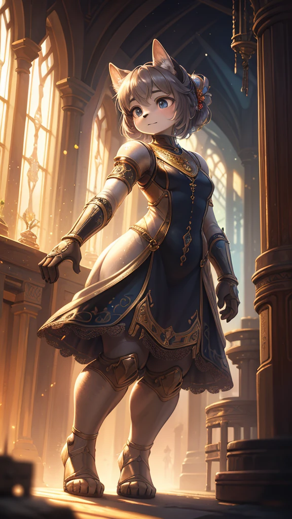 Unrealistic Perspective , Bokeh , dynamic angle , dynamic model action , realistic hairy fur , round face , moist round eyes , Swollen cheeks , hair ties , Short stature ,
woman face, woman, A strong, cybernetically enhanced young engineer, Complex, elegant, Very detailed, Digital Painting, Art Station, Concept art, Smooth, Sharp focus, figure, art:H.R. Giger、Greg Rutkowski、Alphonse Mucha, Beautiful and dramatic lighting