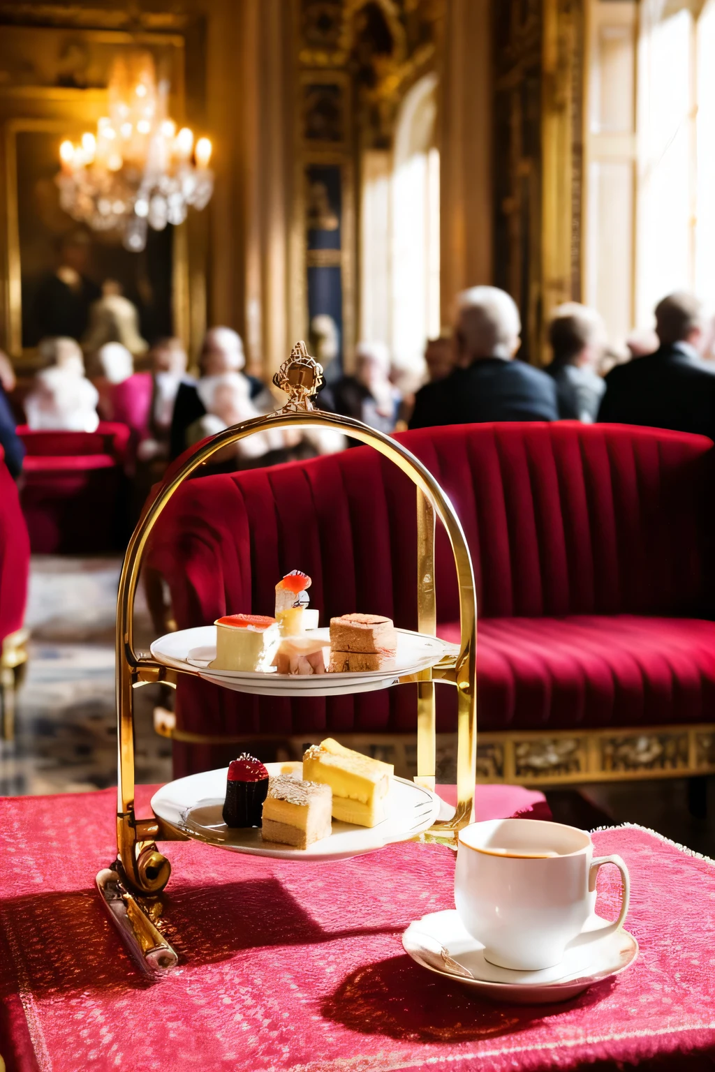 British Afternoon Tea in the Palace