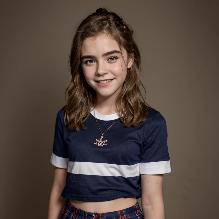 Kiernan Shipka dressed as a age witch and smiling