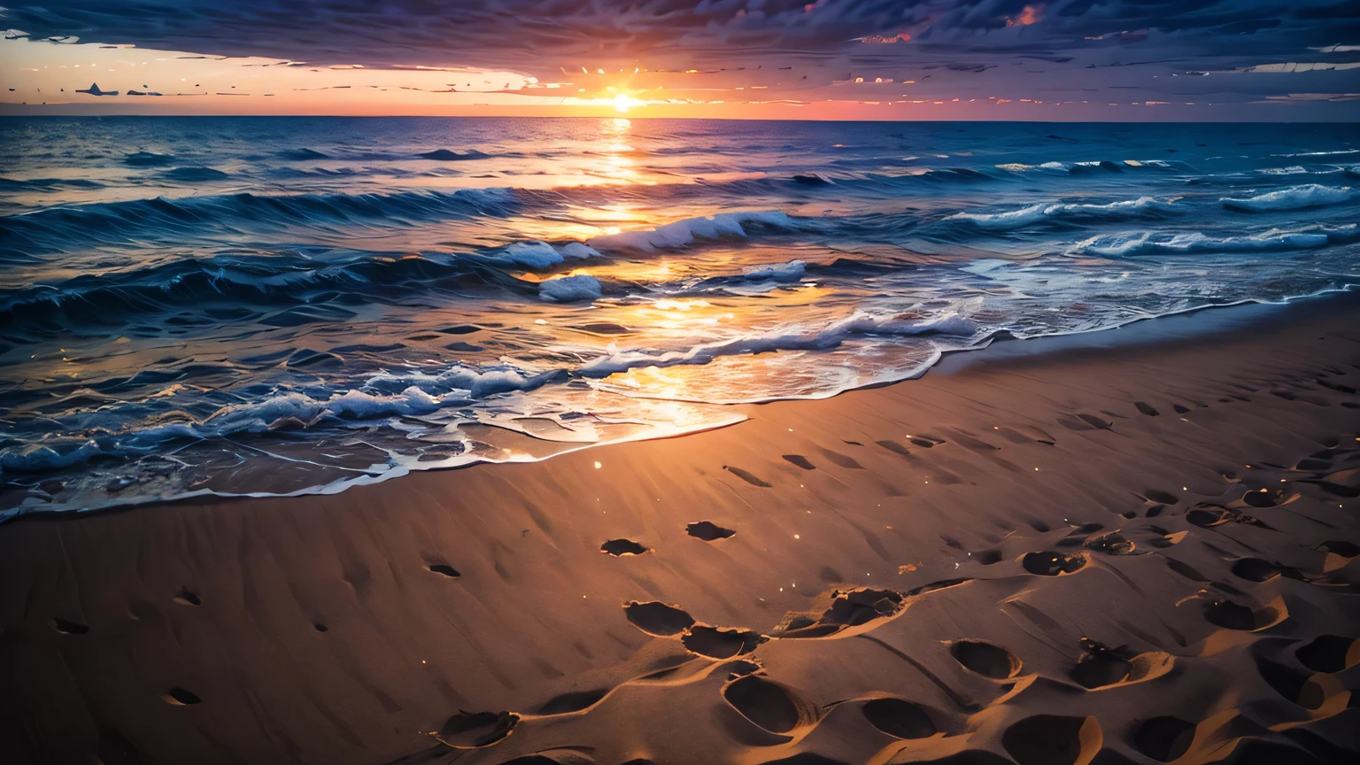 Sand stalls,Sunset