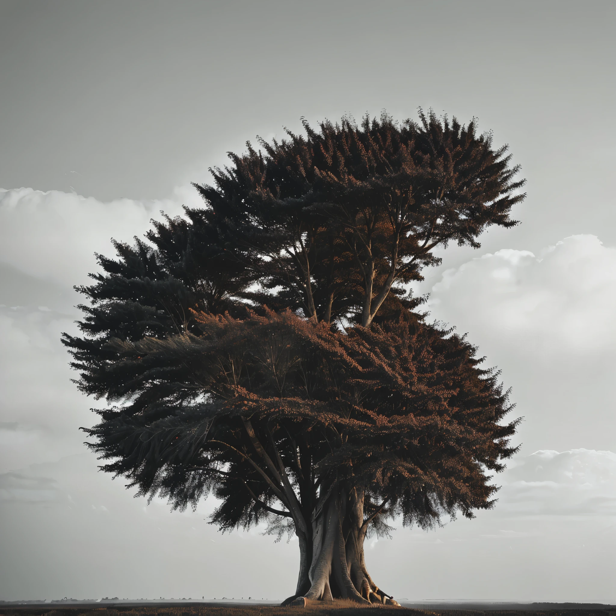 big Mesmerizing roots clean minimal on cloud