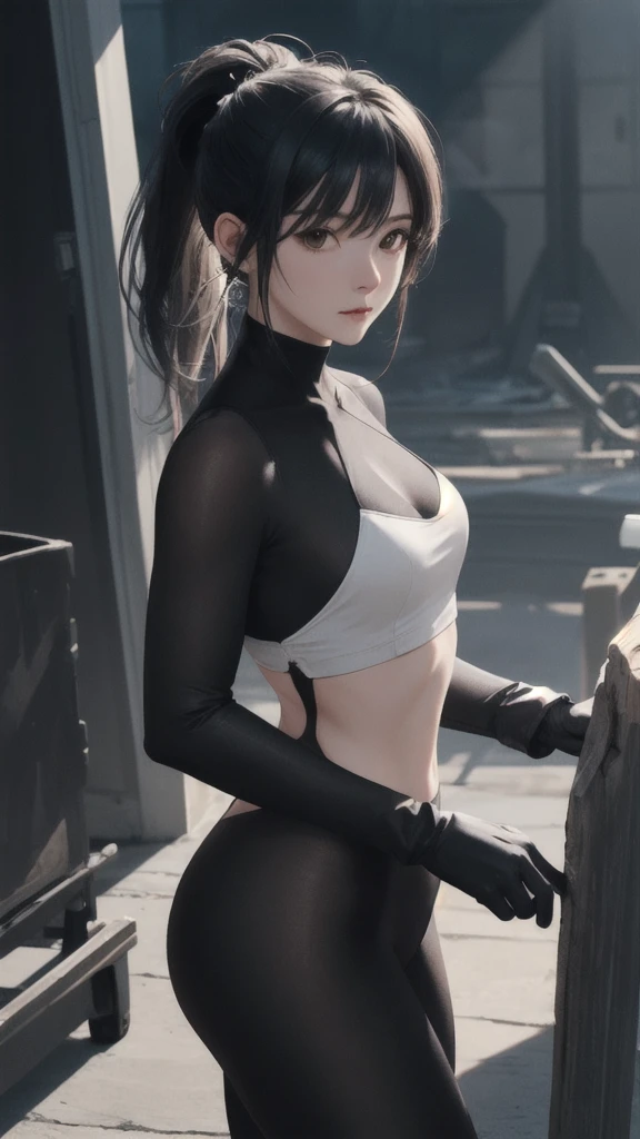 (masterpiece), (best quality), looking at the audience, Positive characters,
Miss, Pale black eyes, outdoor, edge, (Natural waves:0.9),
Movie, (Science fiction:1.2),
{long hair|Furry Cut|Ponytail|Pixie Short Hair|Top bun|Hair Bun|Undercut}, Cowboy shooting, (Black theme),