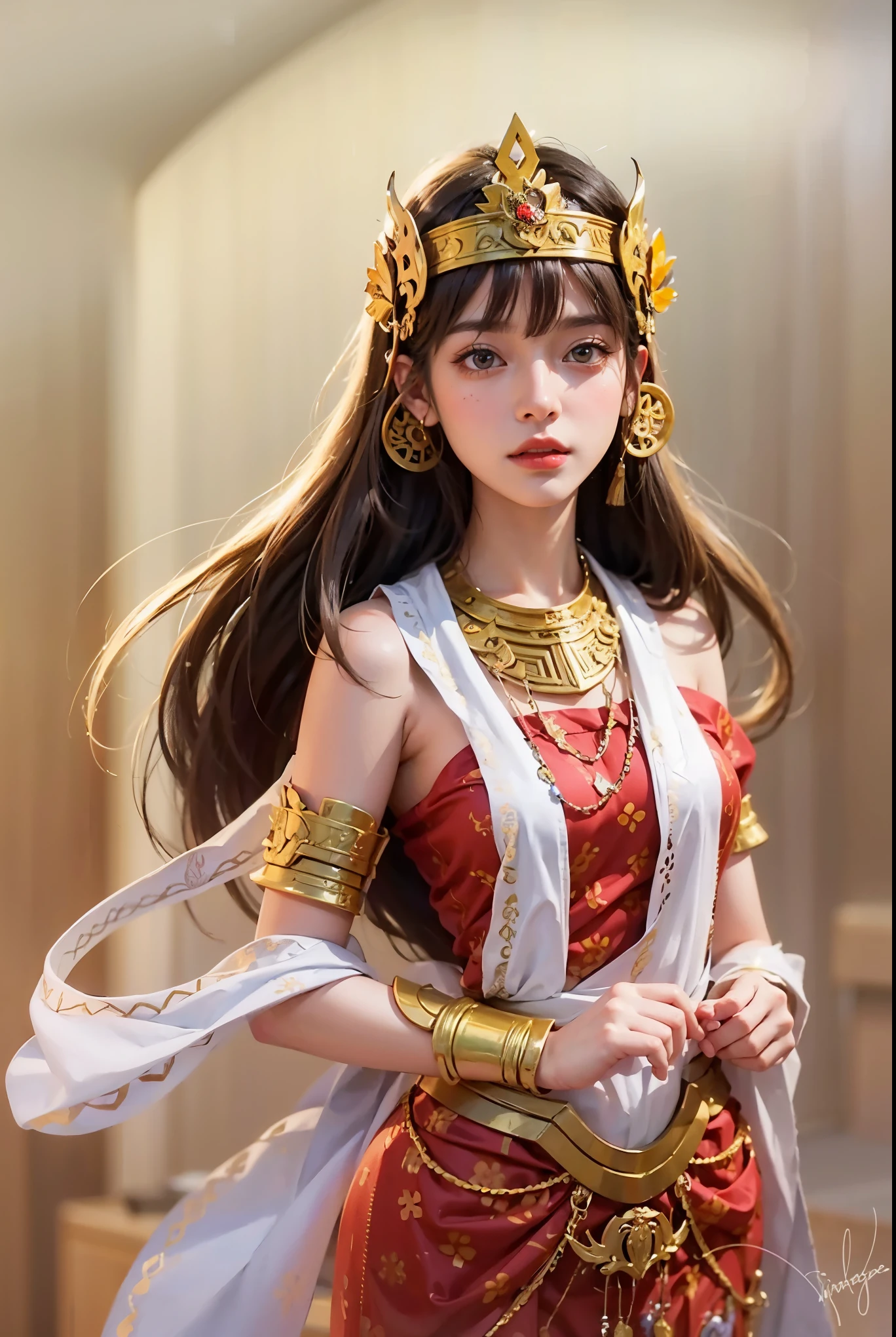 a close up of a 4 girls ,blonde hair , big booobs , shadowbringers cinematic, 4 k detail fantasy, a beautiful fantasy empress, game cg, xianxia fantasy, xianxia hero, 2. 5 d cgi anime fantasy artwork, cinematic goddess close shot, ruan jia and artgerm, wow 4 k detail fantasy, hyperdetailed fantasy character