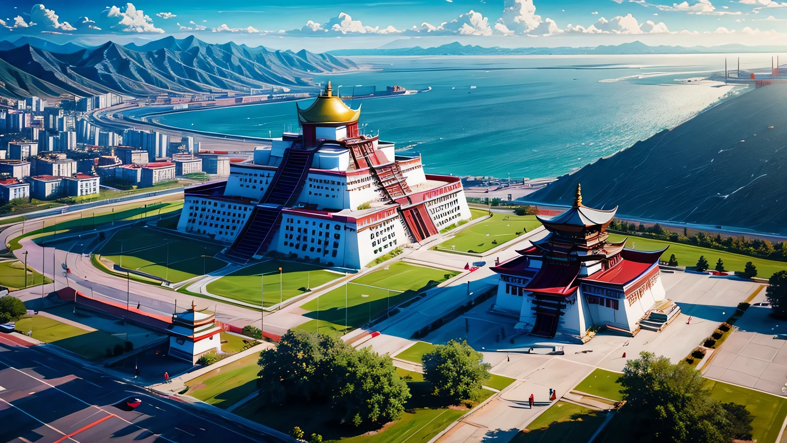 Potala Palace，Rizhao Jinshan