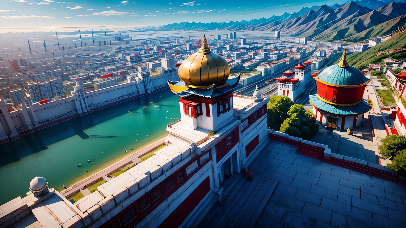 Potala Palace,Rizhao Jinshan