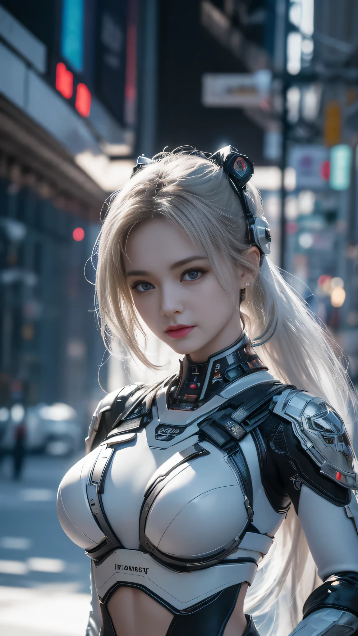 ((best quality)), (masterpiece)), (detail:1.4), Beautiful cyberpunk woman image,HDR,High Dynamic Range),Ray Tracing,NVIDIA RTX,Super Resolution,Unreal 5,Subsurface scattering,PBR Textures,Post-Processing,Anisotropic filtering,Depth of Field,Maximum clarity and clarity,Multi-layer textures, Albedo and specular reflectograms, Surface Shading, Accurately simulate the interaction of light and matter, Perfect proportions, Octane Rendering, Two-color lighting, Large aperture, Low ISO, White Balance, Rule of Thirds, 8K raw data, Otherworldly