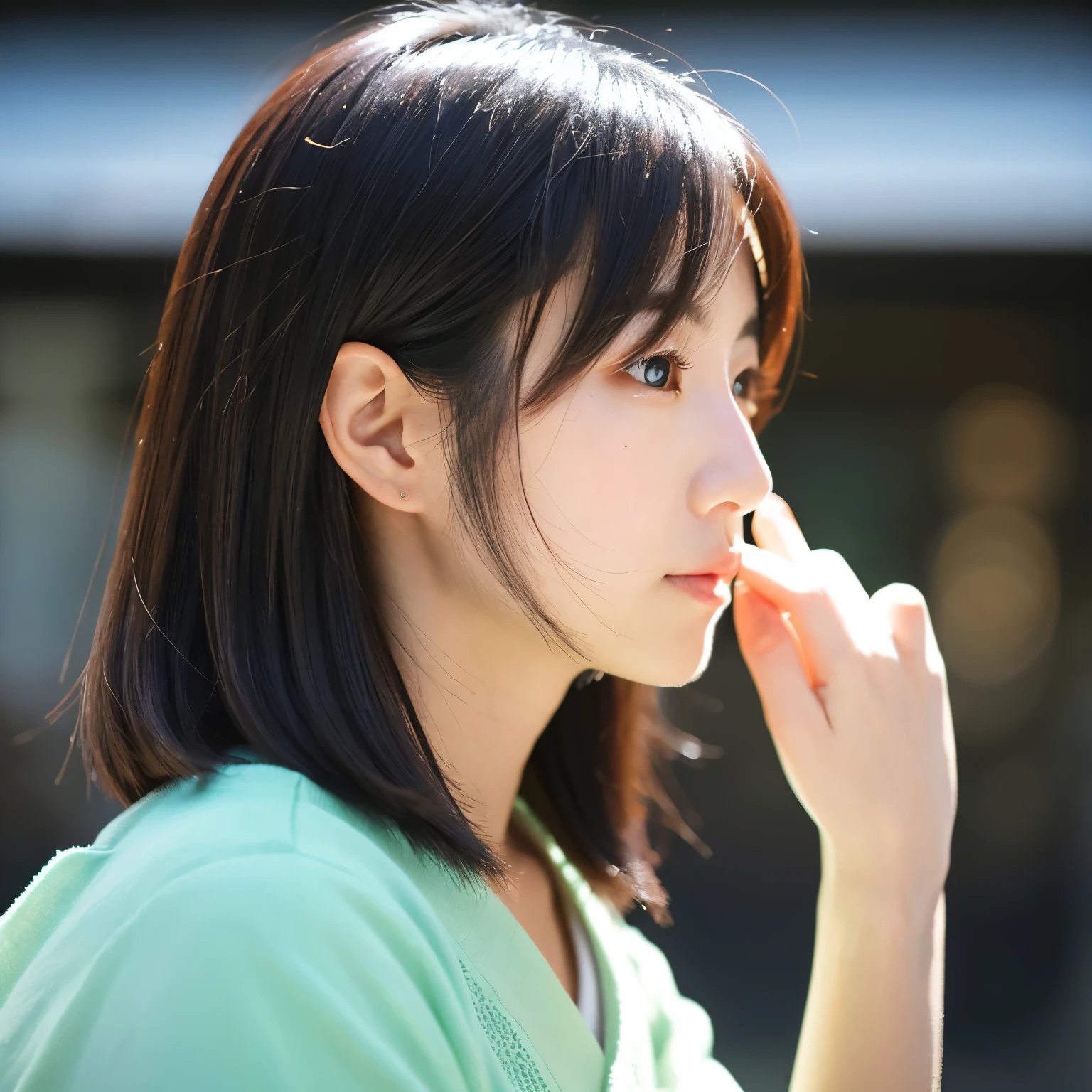 Japanese woman profile photo