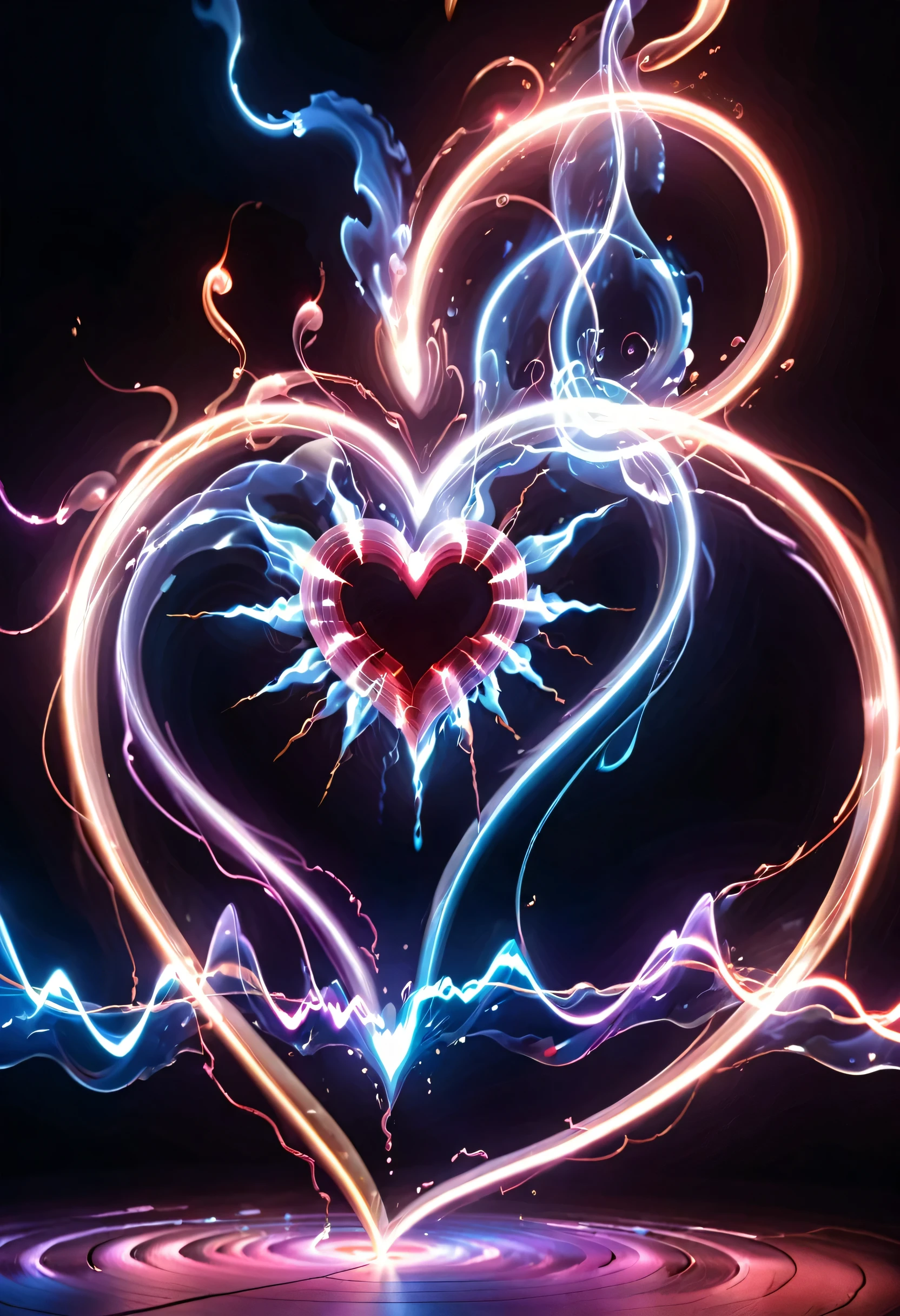 Impulse,  Impulse, heart shaped energy, сердцеbeat, rhythms of music, heart pulse,  Magic