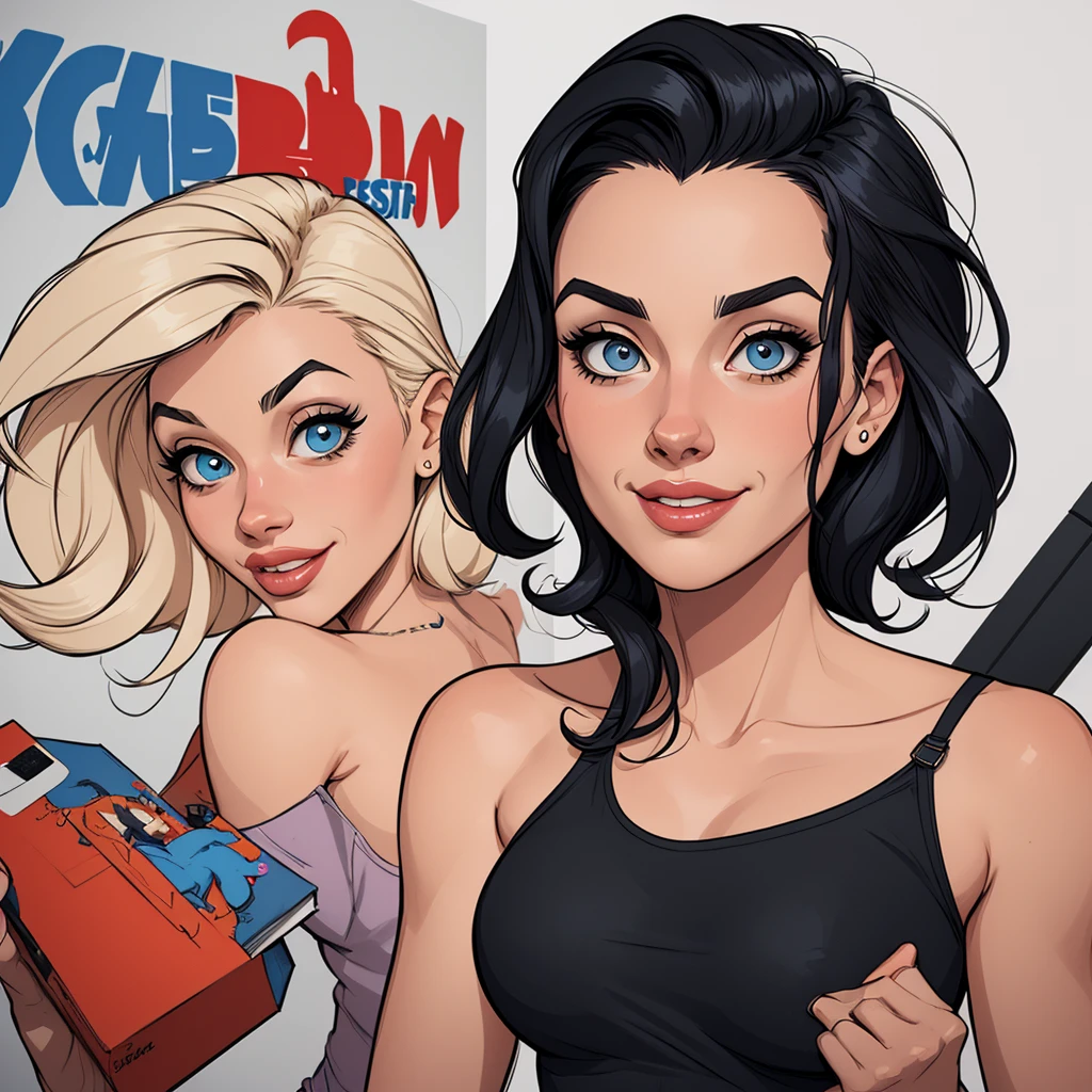 estilo de desenho animado:1.2), draw ART Artline fundo branco mulher Imagem de desenho animado de uma mulher , roupas sensuais , garota super valente destemida , cartoon style illustration, estilo de arte dos desenhos animados, estilo de arte dos desenhos animados, digital illustration style, design de personagens altamente detalhado, arte digital detalhada fofa, City fan art, design de personagem retrato, beautiful digital illustration, retrato de alta qualidade, arte em quadrinhos, retrato do design do personagem, white background Busty without clothes and medium breasts cartoon style female character dressed in Fallout 4 uniformCharacter Christina Ricci black hair style Morticia AddamsCartoon image of a woman .cartoon style illustration, estilo de arte dos desenhos animados, estilo de arte dos desenhos animados, digital illustration style, design de personagens altamente detalhado, arte digital detalhada fofa, City fan art, Design de personagens de retrato, beautiful digital illustration, retrato de alta qualidade, Arte em quadrinhos, jovem expressando desejo sexual. Seios lindos e redondos sorriso de felicidade