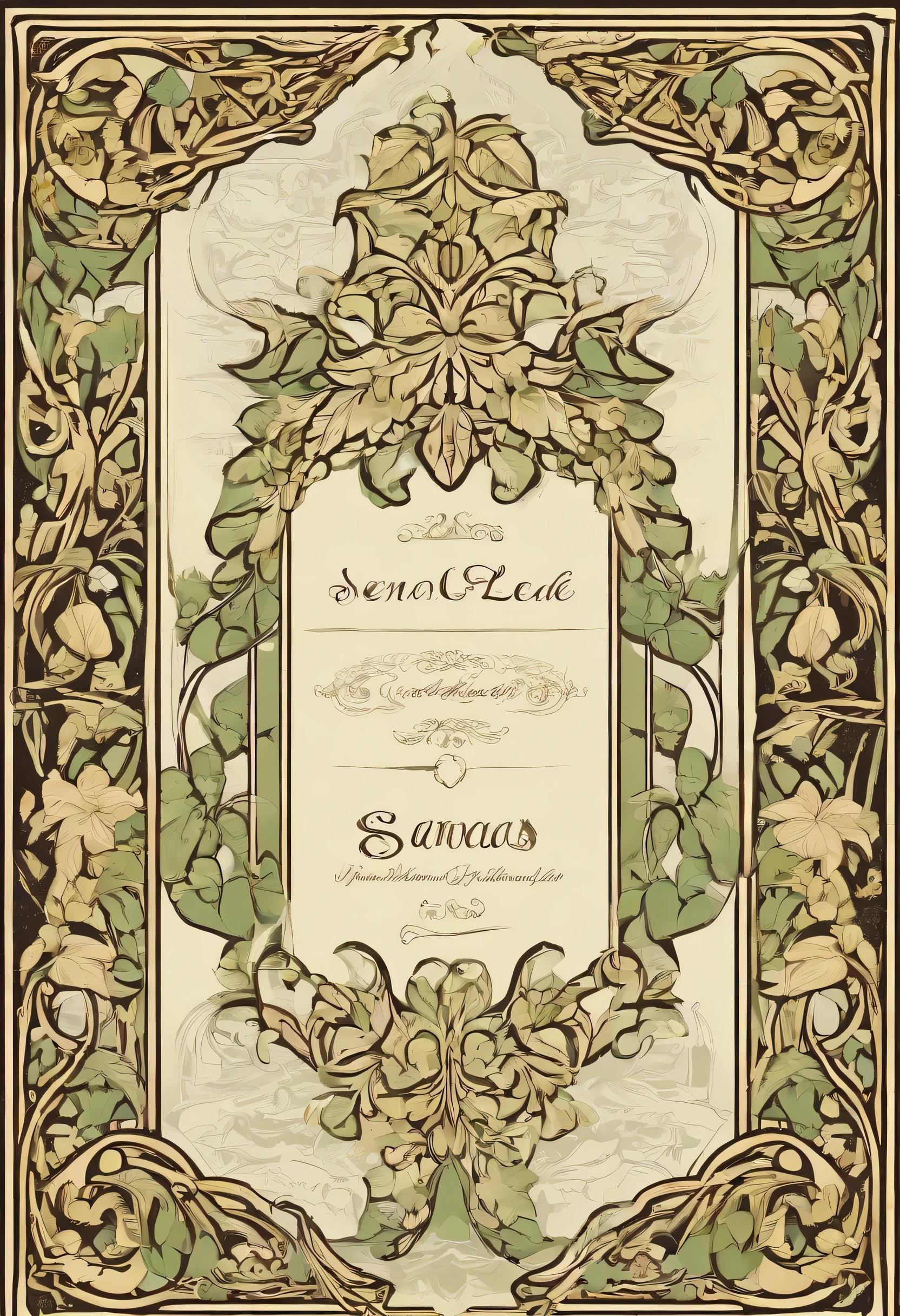 text "Senna leaf”, whiskey glass, asymmetrical,