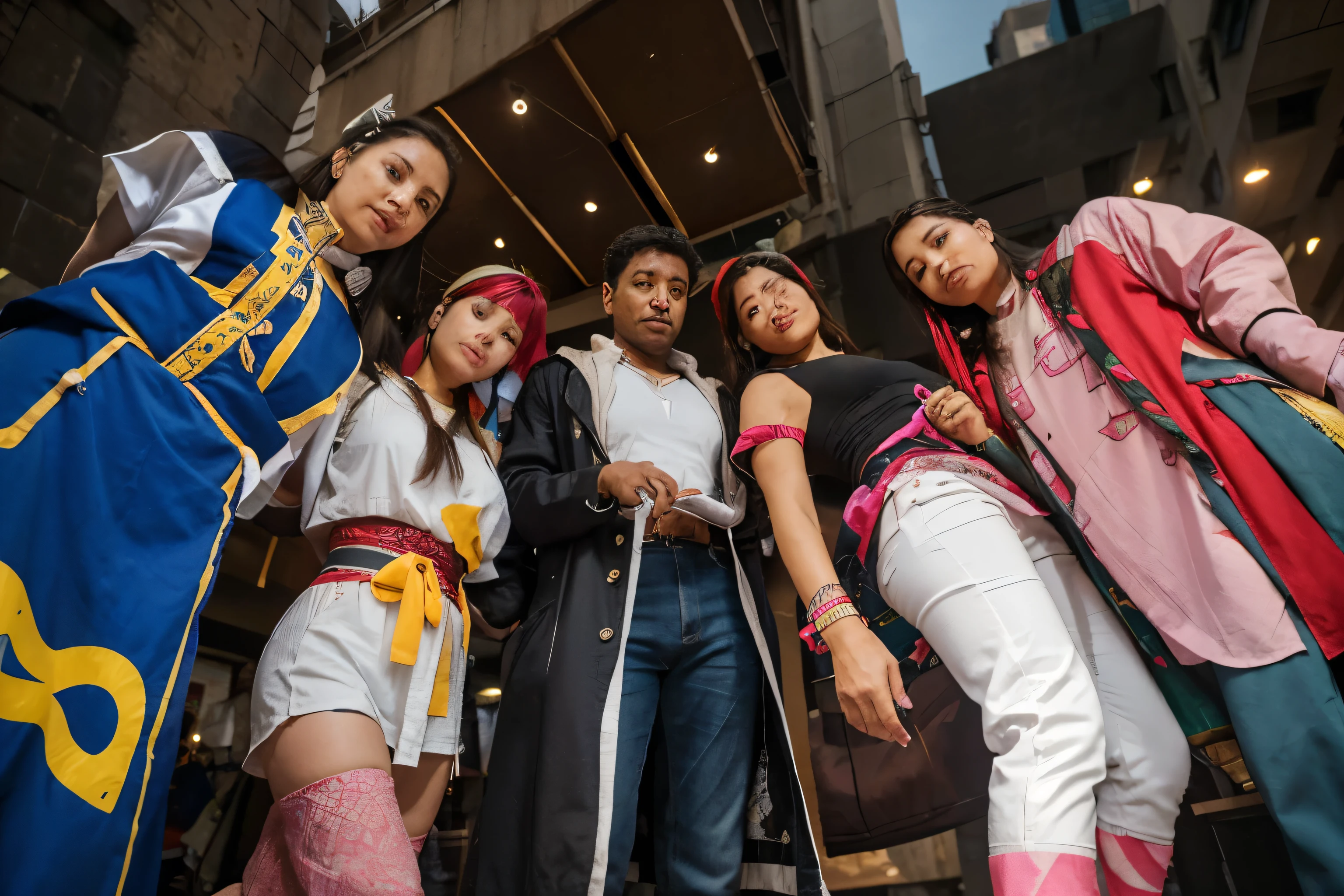 (Best quality, 8k, 32k, Masterpiece, UHD:1.2)"Imagine the bustling and dynamic Zaban City from Hunter x Hunter, the starting point of the Hunter Exam. Envision a modern cityscape with a mix of towering skyscrapers and smaller buildings, each showcasing a blend of contemporary architecture and vibrant advertisements. The streets are alive with activity, filled with people from all walks of life—candidates for the Hunter Exam, locals, and tourists.
The city is crisscrossed by wide avenues and narrow alleyways, with a constant flow of traffic and pedestrians. The main streets are lined with shops, cafes, and restaurants, each emitting colorful neon lights that illuminate the evening sky. Street vendors sell a variety of goods, from local delicacies to trinkets and souvenirs, adding to the city's lively atmosphere.
Central to Zaban City is the grand plaza, a spacious area where people gather and socialize. This plaza features fountains, public art installations, and green spaces, offering a brief respite from the urban hustle. Nearby, the Hunter Exam registration center stands as a prominent building, bustling with aspiring hunters eager to begin their journey.
Capture the diversity and energy of Zaban City by depicting its crowded marketplaces, where merchants haggle and display their wares. The air is filled with the sounds of chatter, street performers, and the occasional roar of an engine. The city’s architecture includes sleek, modern buildings with reflective glass surfaces, alongside older, more traditional structures, creating a unique blend of old and new.
It's a place where the journey to becoming a Hunter begins, full of diverse characters and endless opportunities, set against the backdrop of a lively and ever-changing metropolis." ((empty streets))