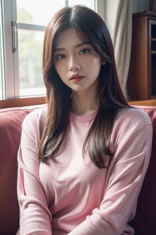 Mobile legends , carmilla, upper body, pink casual clothes