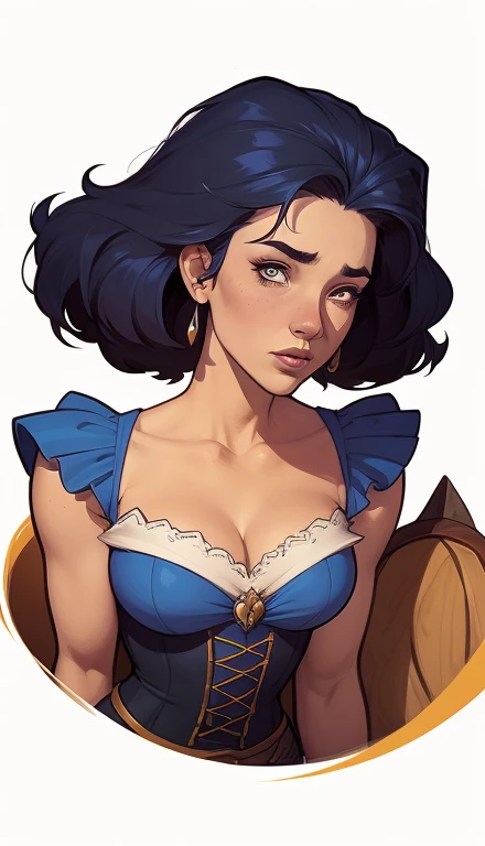 Cartoon style digital illustration style GTA digital style, estilo atompunk design de personagens altamente detalhado, arte digital detalhada coragem, Forest fan art, Design de personagens de retrato, beautiful digital illustration, retrato de alta qualidade, Arte em quadrinhos, mulher jovem cabelo com transas lindas . Queen Anna of ArendelleBeautiful lined eyes Medium large bust and wonderful sexy clothes. image expression of sexual desire from waist to head illustration Queen Anne of Arendelle atompunk style Fallout 4 style pose playboy magazine with beautiful breasts without clothes wonderful breasts Character Christina Ricci black hair style Morticia AddamsCartoon image of a woman .cartoon style illustration, estilo de arte dos desenhos animados, estilo de arte dos desenhos animados, digital illustration style, a close up of a cartoon of a woman in a costume, adam hughes, snow white as a d & d fighter, snow white, comic pinup style, inspired by Bruce Timm, by Bruce Timm, zenescope, portrait of snow white, comic books style, 90s comic book character design, otto schmidt, comics style art, comic artwork