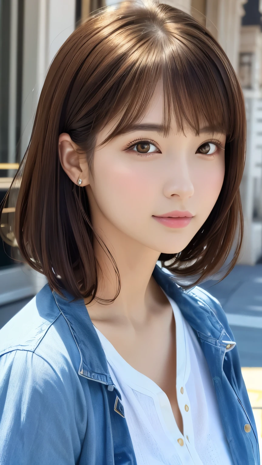 (Representative works:1.3)、(8k、Realistic、RAW Photos、Best image quality:1.4)、(30 year old mature woman)、Small face、Beautiful Face、(Realistic Face)、No makeup、Natural Makeup、light makeup、 (Dark brown hair)、Beautiful hairstyle、Realistic eyes、Beautiful details、 (Realisticな肌)、Beautiful Skin、 (Casual Fashion)、 Confused、 charm、超High resolution、Ultra-realistic、 High resolution、Golden Ratio