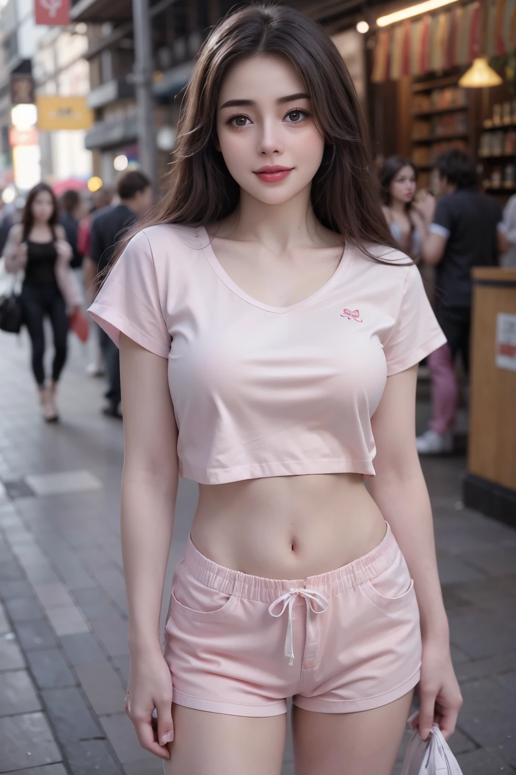 ((Best quality, 8k, Masterpiece :1.3)), Sharp focus :1.2, A pretty girl 24 years old with perfect figure :1.4, Slender abs :1.3, Raw photography、超A high resolution, full body, Best Quality, Ultra High Definition, (Photorealistic:1.4), Detailed Photo, Smiling, Sexy, Facing Camera, Close-up (Masterpiece: 1.3), (8K, Photorealistic, Best Quality: 1.4), (1girl), Beautiful Face, (Realistic Face),Beautiful Hairstyle, Realistic eyes, beautiful detail eyes, (realistic skin), beautiful skin, (sweater), absurd, attractive, ultra high resolution, ultra realistic, high definition, golden ratio,Good hands、10、high-reaster-piece、highest quality、head:1.3、((Hasselblad photo))、Fine Skin、crisp focus、(Light like a movie)、gentle lighting、Dynamic Ungle、[:(detailed face:1.2):0.2]、
Negative Pro, ((detailed face )),(detailed body ) , (((The massage central))), (((room master))), Highly detailed face and skin texture, Detailed eyes, Double eyelid,huge breasts,masterpiece,super fine eyes,super fine hand, face zoom, perfect makeup,Dynamic Lighting