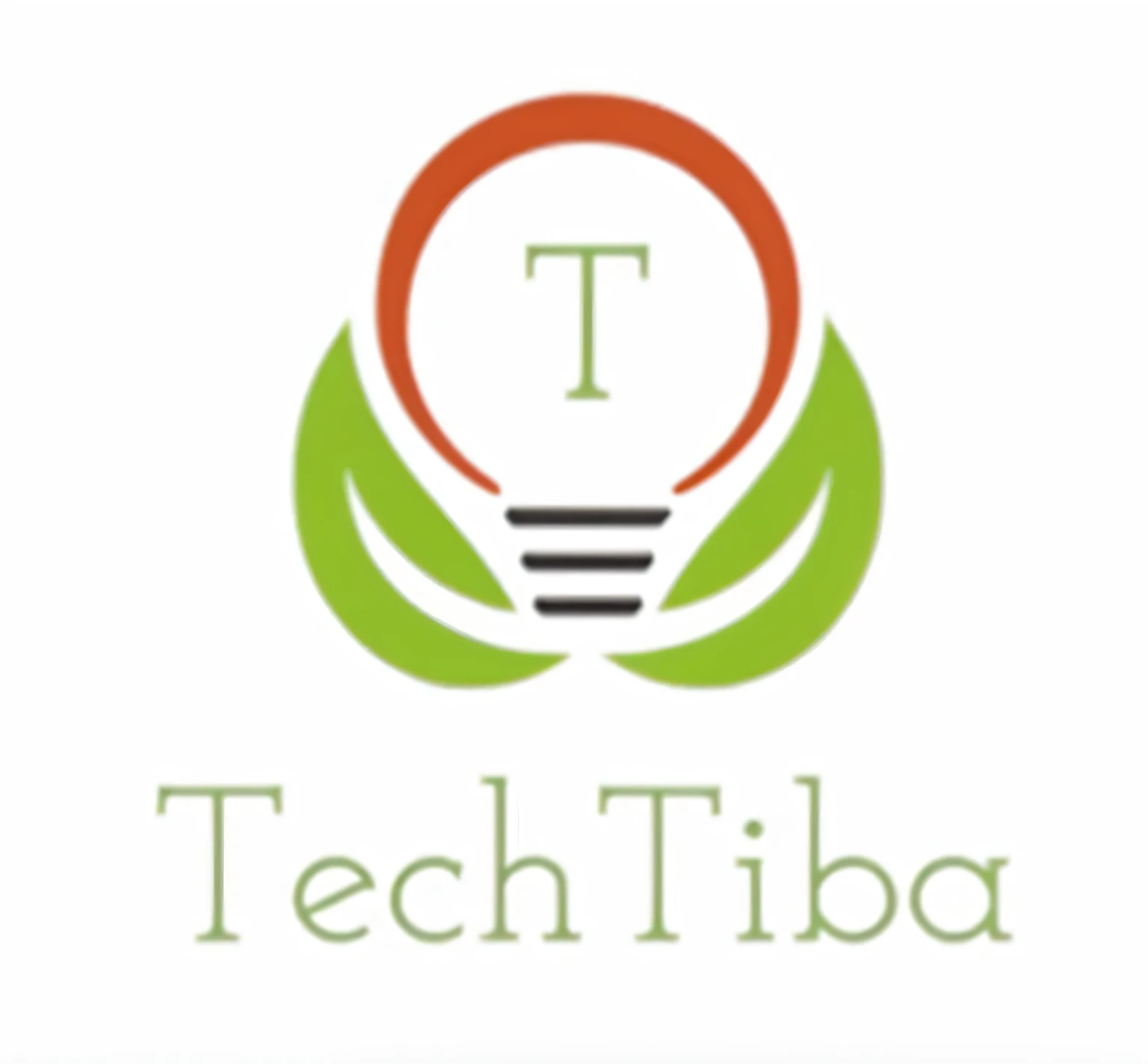 a logo of a company "TechTiba" which is a company for making medical devices it should have a simple creative design but it is also themed green