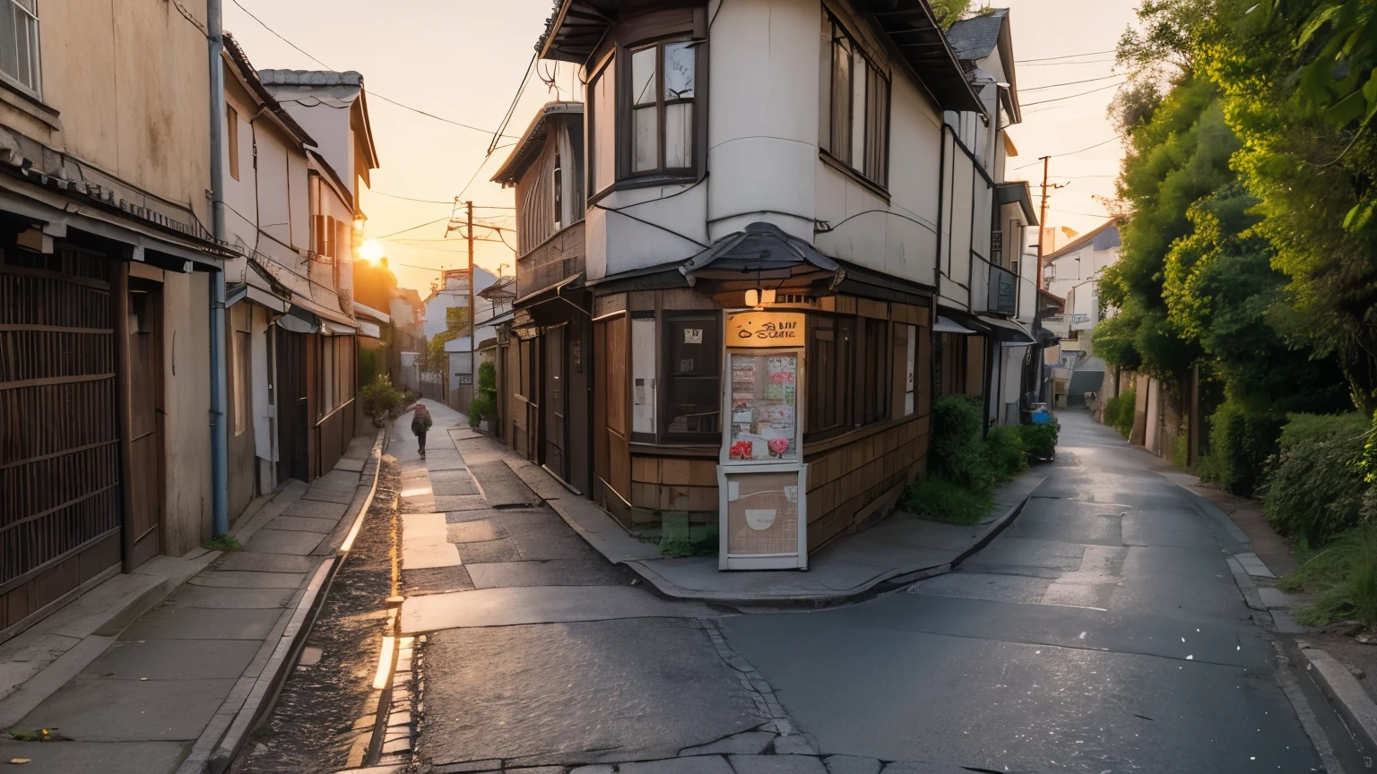 Dreaming of the alleys of childhood,Cycling with old friends at sunset(1.5),Laughter filled the cobblestone road。I came across an old popsicle stand on the corner,That refreshing breath,Sweet to the heart,Wake up with a smile on your face,Nostalgic and warm。