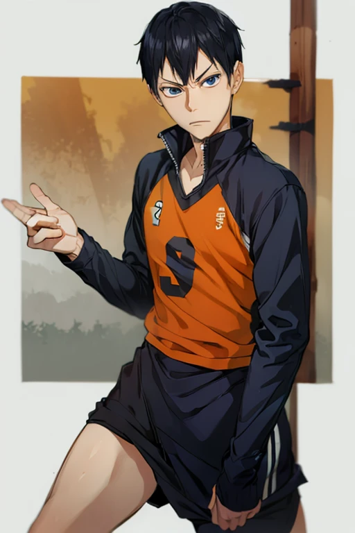 angry kageyama tobio scolding hinata haikyuu