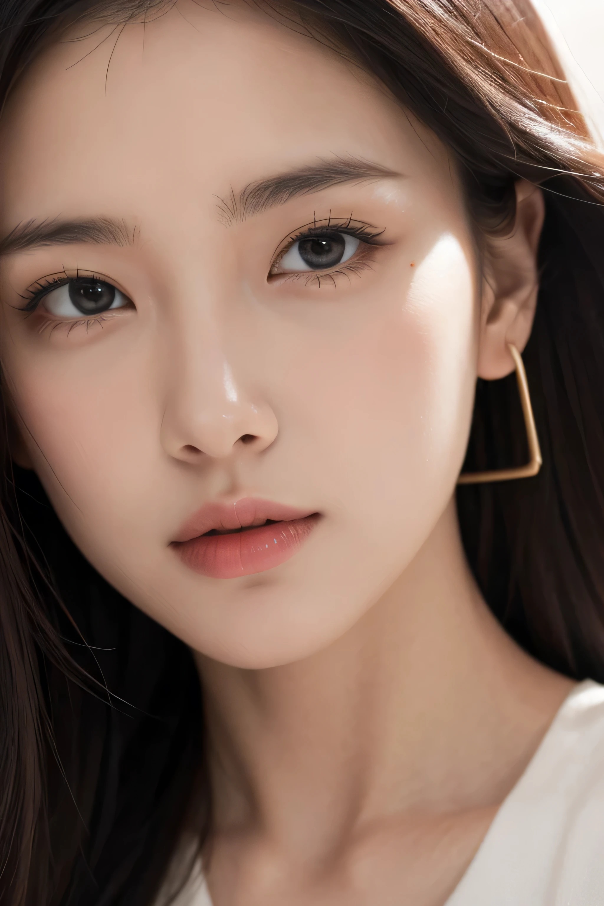 This is a close-up of a woman&#39;s lips，Pink lips, Glossy lips, full Glossy lips, Natural lips, Sexy lips, Clear lips and high quality, Beautiful lips, Sweet lips, Full lips, Thin light pink lips, Pointed pose;Pursed lips, Lip Gloss, Delicate pale pink lips, Smoothes lip line, small Full lips