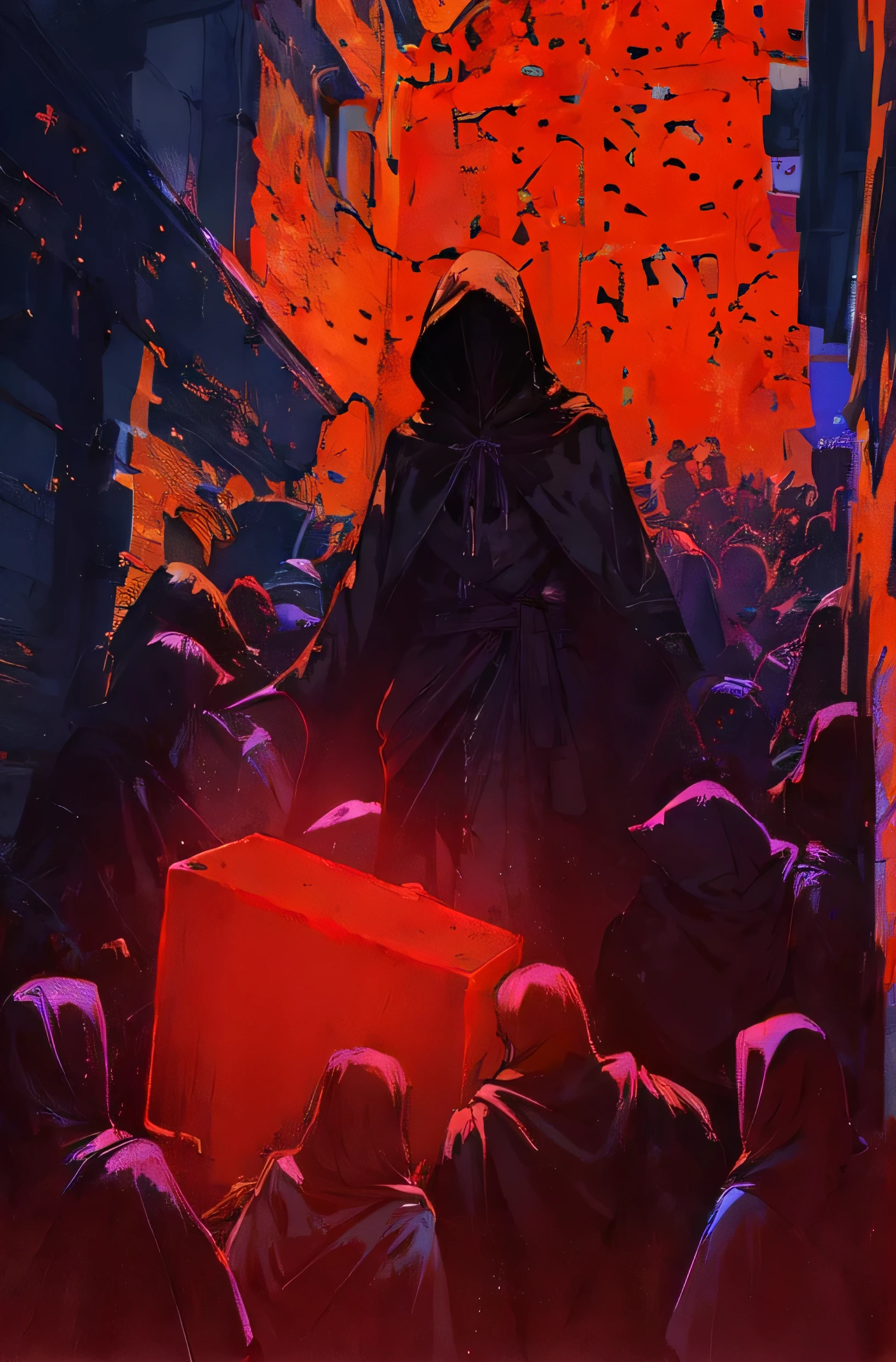 Detailed curve cloak