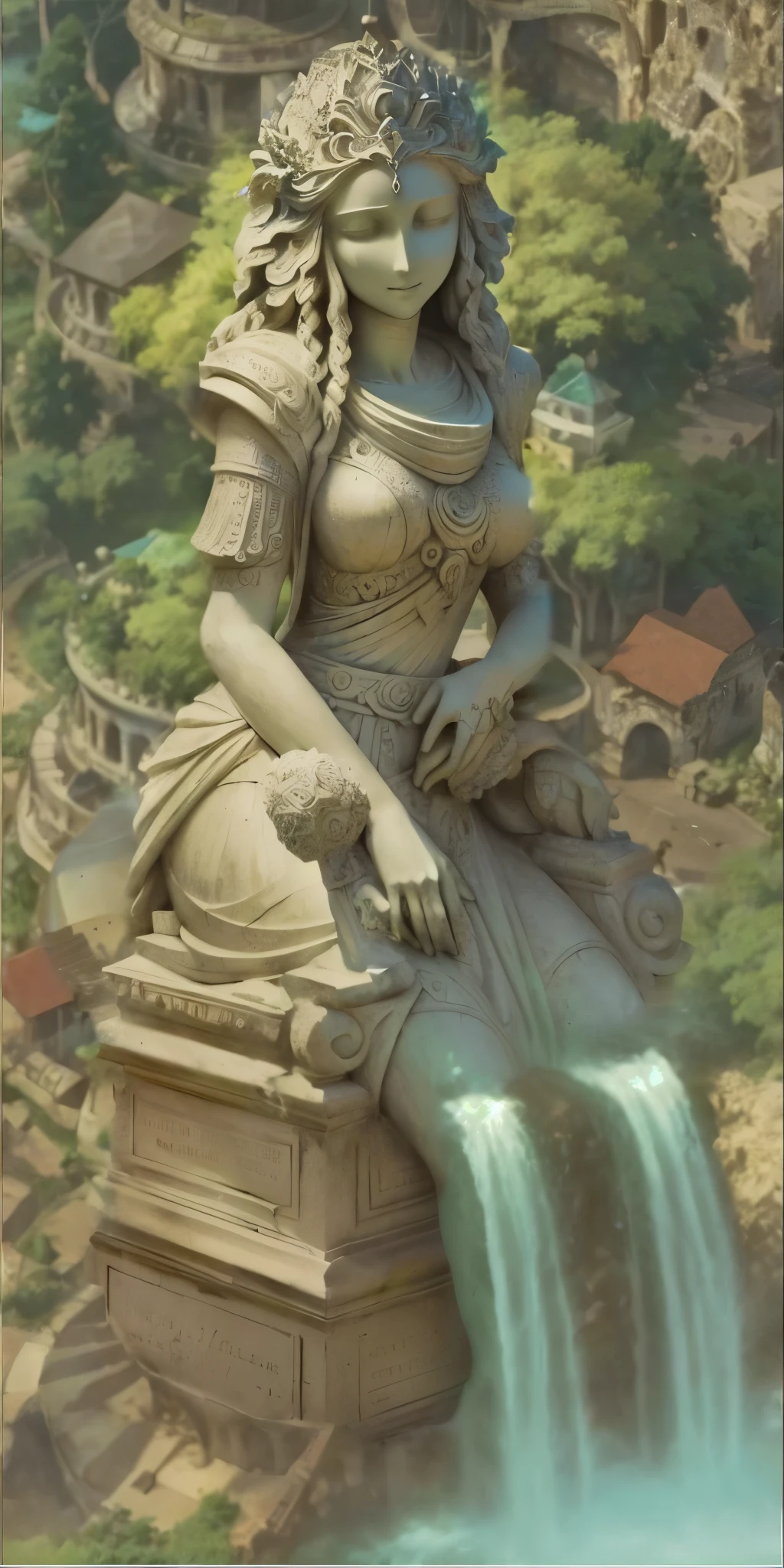 monument, sculpture, phalic, cilindrical