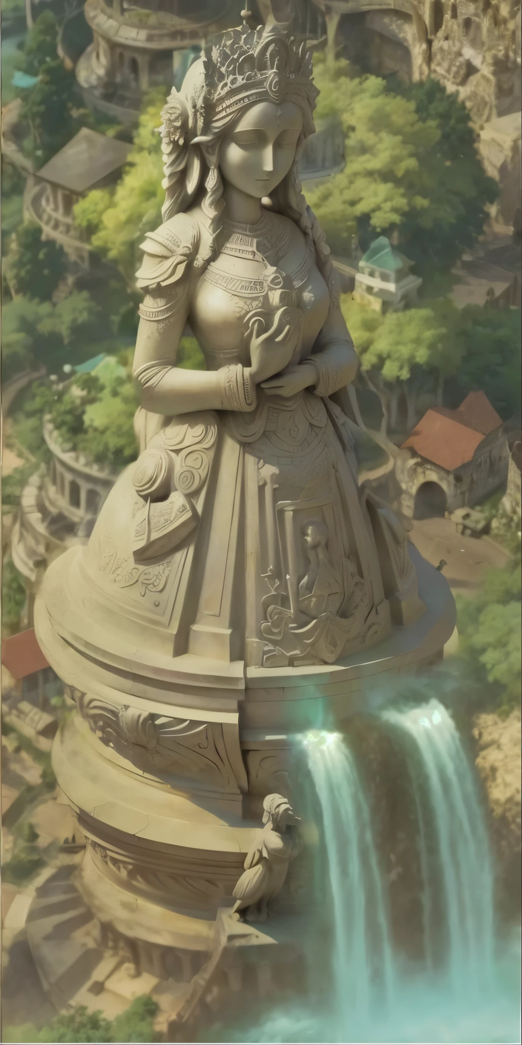 monument, sculpture, phalic, cilindrical