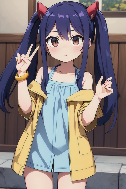 (8k, Raw photography, masutepiece, top-quality, Ultra-Details, anime), (Photorealsitic:1.5), super detailed skin, Beautiful detailed eyes, (8 years old beautiful loli), Split、open arms for viewer, from above,