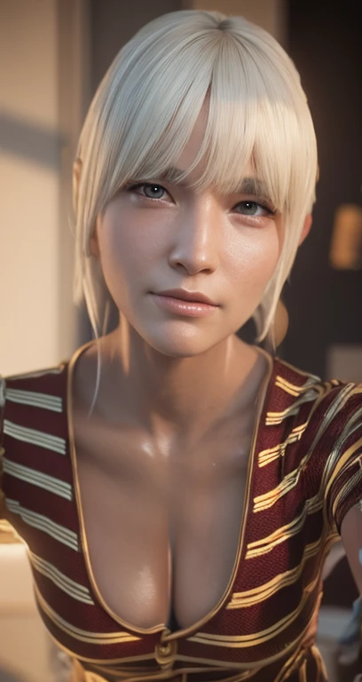 highest quality, Ultra-high resolution, Highly detailed skin, Physically Based Rendering
