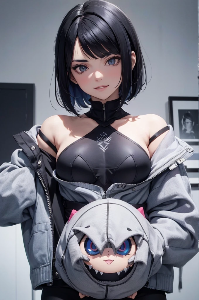 evil smile solo, masterpiece, best quality, agrias, grey sweater, black leotard, standing, looking at viewer, short hair,oculos,evil smile, evil look,luvas preta,roupa azul,yandere rosto,low lighting,coxa sarada copo detalhado,olhando para frente,short hair, franja, sombra nas franjas, franja nos olhos,olhando para cima,olhos amarelos
