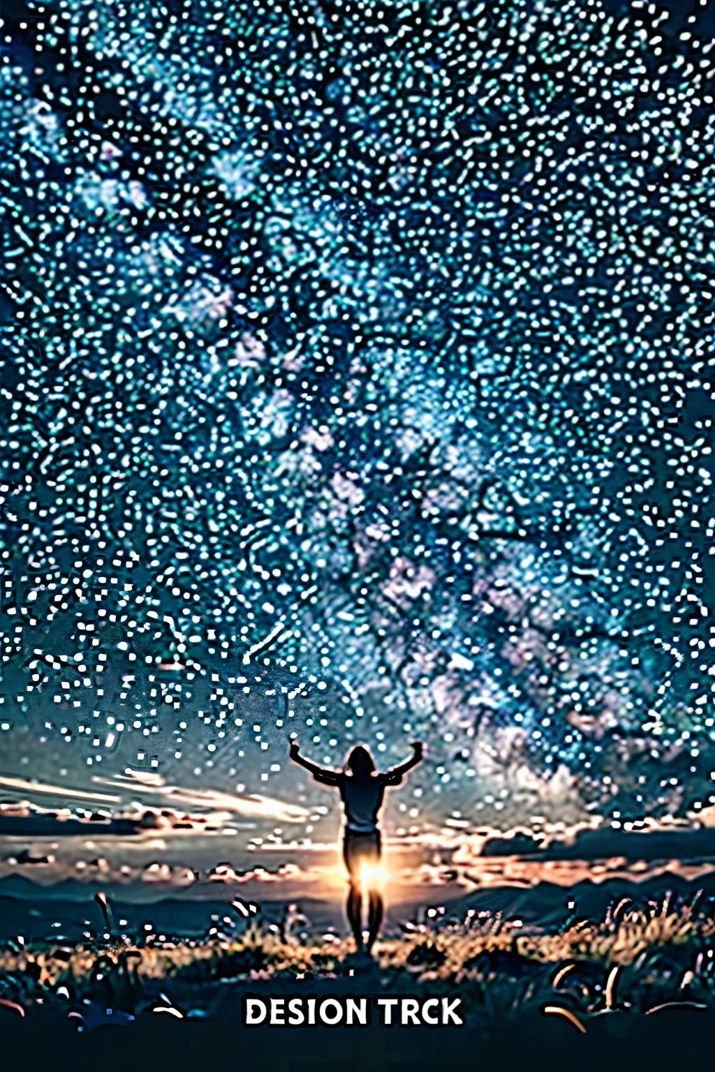 cover for a music track without text, in a style of depression and uplifting,