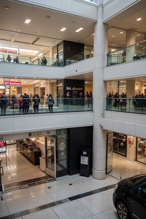 Minimal mall enclosure